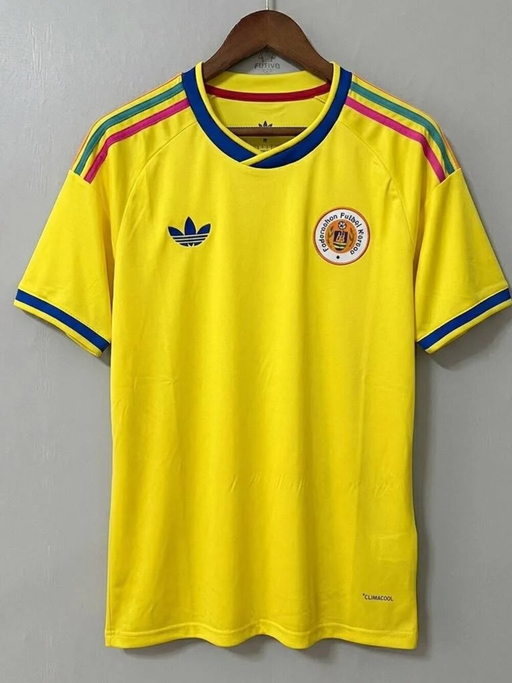 Curacao 2026 World Cup Soccer Jersey Yellow